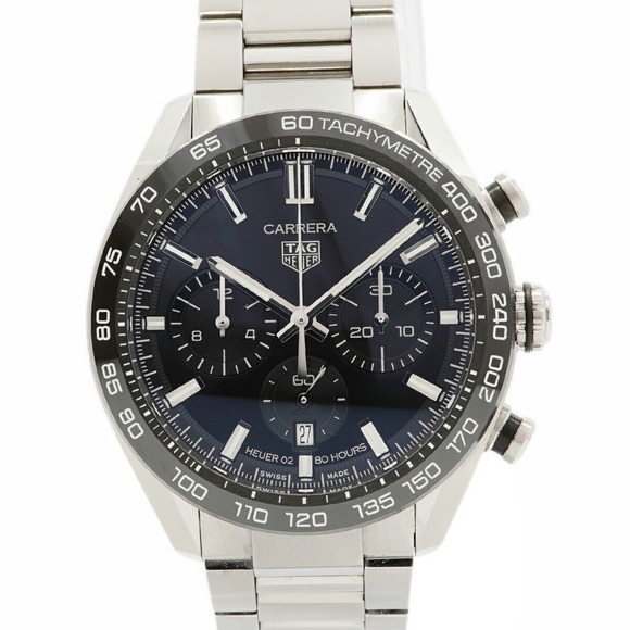 TAG HEUER Other - TAG Heuer Carrera Calibre 02 CBN2A1B Black Dial Men's Watch